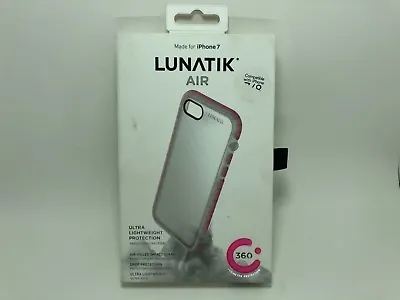 $8.98 • Buy Lunatik Air Protective Light Case For IPhone SE 2nd 3rd Ed 8 7 4.7  Frost/Pink