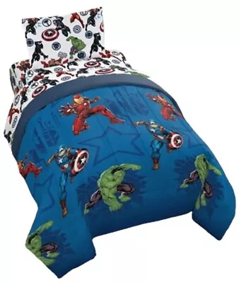 Marvel Avengers  Jump Start  Kids Twin Bed Set-W7513606834 • $62.95