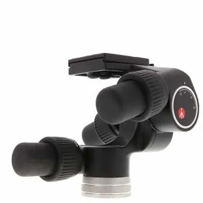 Manfrotto 405 3-Way Geared Pan-and-Tilt Head With 410PL Quick Release Plate • $500