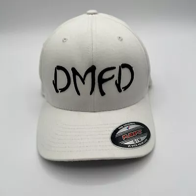 DEER MEAT FOR DINNER BASEBALL HAT FLEXFIT (DMFD) Deer Antler Script- New • $15