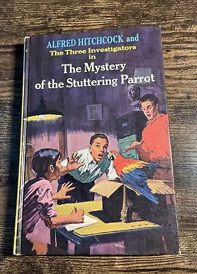 Alfred Hitchcock Three Investigators THE MYSTERY Of The STUTTERING PARROT 1964 • $28.95