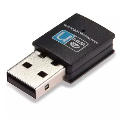 300Mbps USB WiFi Adapter LOTEKOO Wireless LAN Network Card Adapter WiFi Dongl... • $14.91