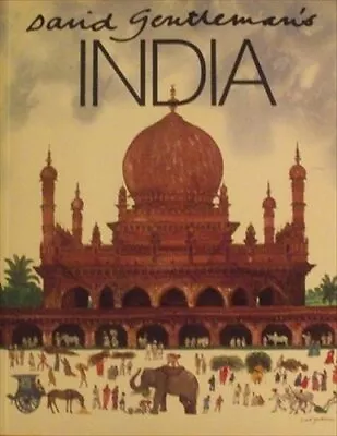 David Gentleman's India By Gentleman David Book The Cheap Fast Free Post • £7.48