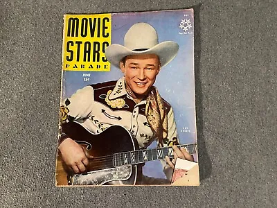 Movie Stars Parade Magazine June 1945 Roy Rogers Judy Garland Lucille Ball • $29.99