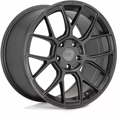 Alloy Wheels 18  Motegi Racing CM7 Grey For VW Golf R32 [Mk4] 02-04 • $1167.51