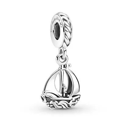 SAIL BOAT DANGLE Sterling Silver Charm PANDORA ALE  S925 #799439C00 G57 • $40