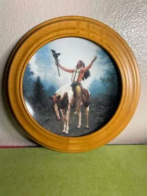 Hamilton Collection Plate DELIVERANCE MYSTIC WARRIORS  Van Hygan & Smythe Frame • $25