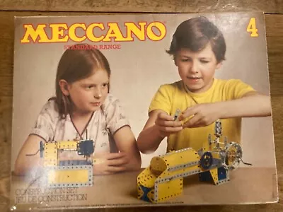 £33.99 • Buy Meccano Boxed Set Construction Set No 4 Standard Range