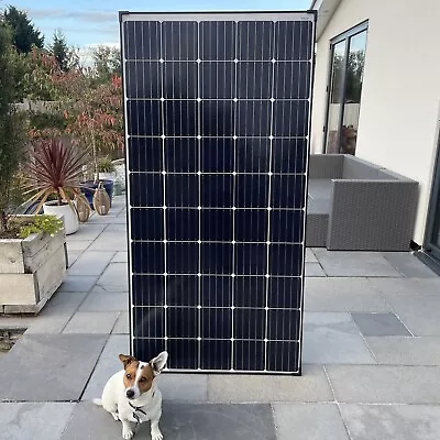 280w Solar Panel  BLACK FRAME +20% Efficiency Mono 164x82cm CraigSolar.co.uk • £189