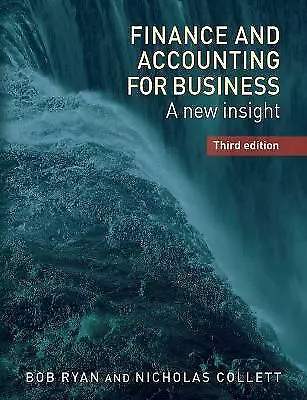 Finance And Accounting For Business: A New Insight By Bob Ryan Nicholas... • £26.22