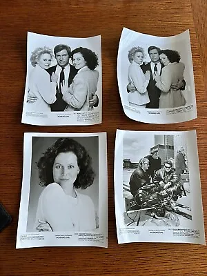 4 Press Photos Working Girl Harrison Ford Sigourney Weaver Melanie Griffith 1988 • $12.99