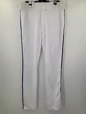 Miami Marlins Mlb White Majestic Game Used Pants 2019 Sz: 37 • $50