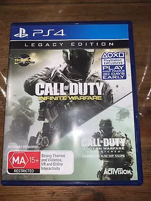 Sony PLAYSTAION 4 PS4 Call Of Duty Legacy Edition Infinite Warfare  Duel Game  • $31.99