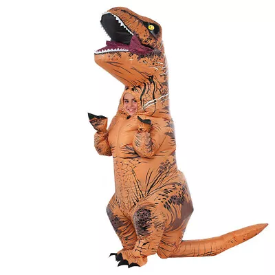 T-REX Dinosaur Inflatable Costume Childs Suit Outfit For Christmas Cosplay Party • $43.41