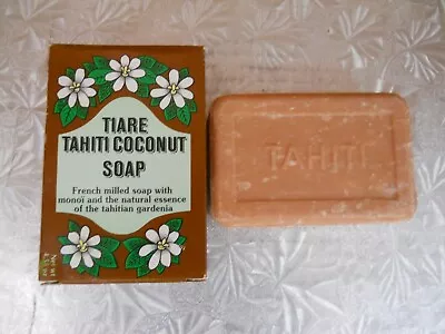 NIB Monoi Tiare Tahiti - Coconut Oil Soap Bar Coconut - 4.55 Oz. • $4.99