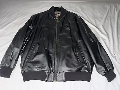 G Unit Leather Bomber  Jacket XXL 2XL 3XL 4XL • $165