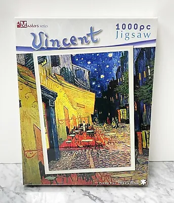 Vincent Van Gogh Cafe Terrace At Night Jigsaw Puzzle 1000pcs Masters Series NEW • $16.95