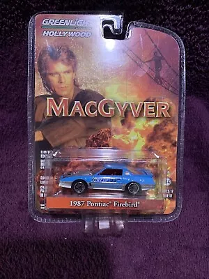 Macgyver TV Series Show 1987 Pontiac Firebird Greenlight Hollywood NEW • $16