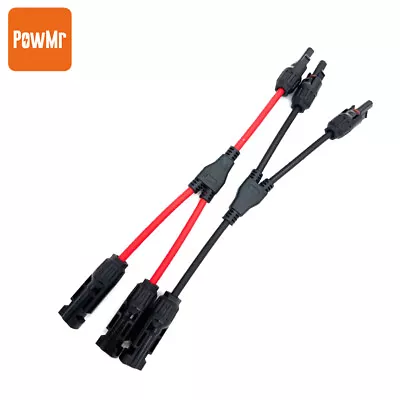 Solar Connectors Y Branch Parallel Adapter Cable Wire Plug Tool For Solar Panel • $4.49