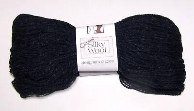 10 Skeins Of Elsebeth Lavold SILKY WOOL Silk & Wool Knitting Yarn #04 CHARCOAL • $79