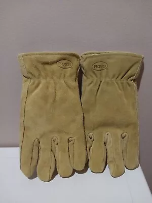 Boss Leather Lined Gloves Lg #15671 Preowned • $8.25