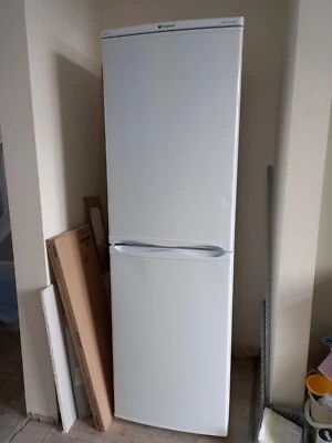 £74 • Buy Hotpoint, Fridge Freezer, Free Standing, White, 50/50, Used