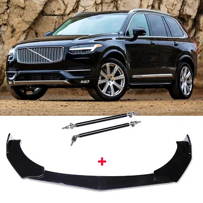 For Volvo XC60 XC40 XC90 Front Bumper Lip Splitter Spoiler Boby Kit + Strut Rods • $69.27