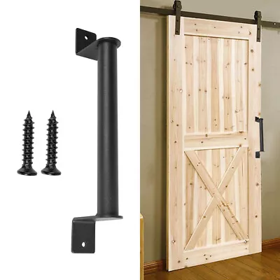 9  Sliding Barn Door Cylindrical Handle Cast Iron Pull Set Gate Garden Wood Door • $8.46