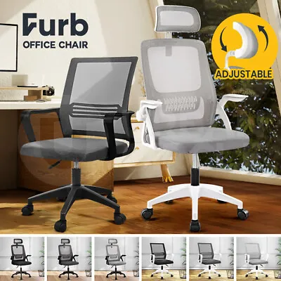 $85.95 • Buy Furb Office Chair Computer Gaming Mesh Executive Chairs Study Work Desk Seating