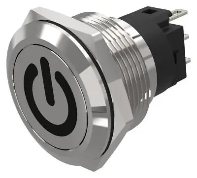 Vandal Resistant Push Button Switch Spdt Momentary 3A 240V Ac Standby 22Mm • £27.59