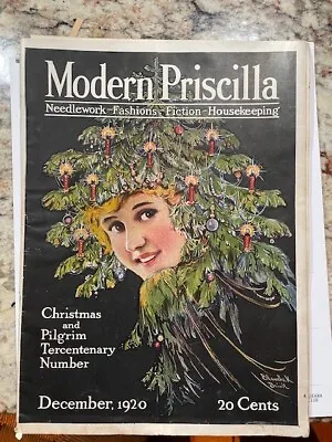 Christmas 1920 Modern Priscilla Magazine From • $8