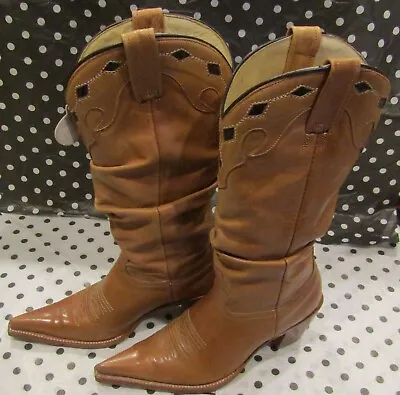 NWT Botas Jaca Western Cowboy Boots Women's Size MX 7 EE US 6.5 To 7 Wide • $50