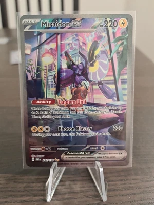 $130 • Buy Pokemon Miraidon Ex 244/198 Alt Art SV1  Scarlet & Violet Check Condition