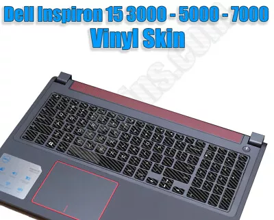 Any 1 Vinyl Skin / Decal Design For The Dell Inspiron 15 3000 5000 7000 Keyboard • $14.99