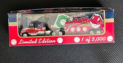 Cleveland Indians 1996 Tractor Trailer By Matchbox 1:64 Damaged Box /5000 Iconic • $18.95