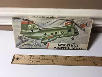 $9.99 • Buy Airfix 1/72 Scale Bertolucci 107-11 Helicopter Model Kit Made In England.
