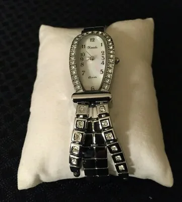 Xanadu Crystal Silver Tone Bracelet Ladies Watch - NEW • $19.99