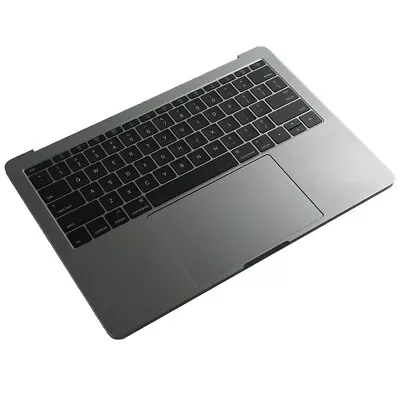 Grade A Apple MacBook Pro A1708 Top Case Palmrest TouchPad Keyboard Battery Gray • $88.99