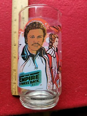 1980 Star Wars Empire Strikes Back Lando Ccalrissian Glass • $14.23