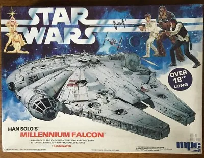  Rare!  MPC STAR WARS Millennium Falcon With Engine Grille Detail Set • $298.70