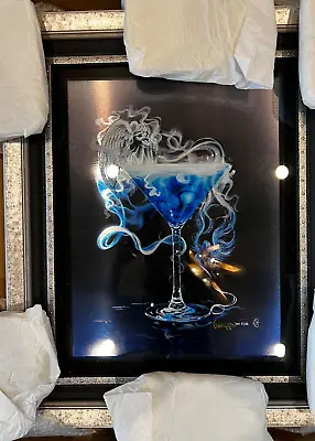 A Drink With Angels - Michael Godard Mixed Media Sculptograph 3d/le/signed/coa • $3250