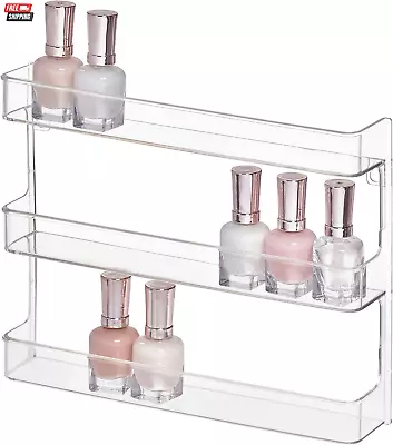 Hanging Nail Polish & Cosmetics Organizer The Clarity Collection – 8.78  X 2.02 • $19.05