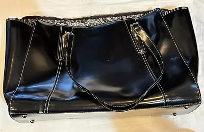McKlein Aldora Leather Womens Black Laptop Tablet Travel Bag Briefcase Purse  • $49.99