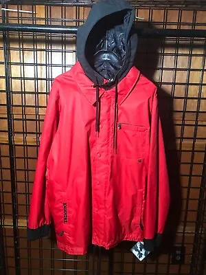 Technine Brewer Insulated Coach Snowboard Jacket Size XXL Size Red • $199.95