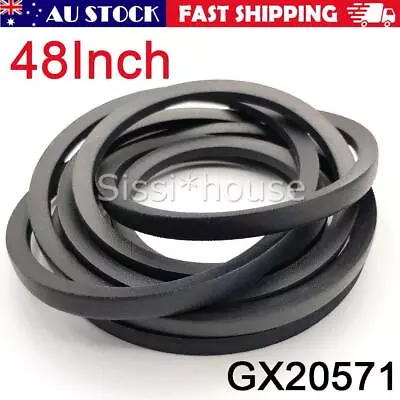 48  Deck Blade Belt For John Deere Mowers LA145 LA155 LA165 D140 GX21833 GX20571 • $22.30