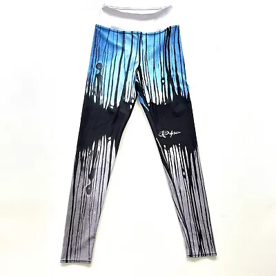 Dyno Tights Small Custom Alien Graphic Printed Painted All Over Rare Climb Run • $10.49