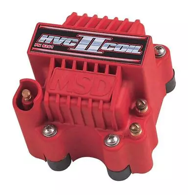 MSD Ignition Ignition Coil 8261 Pro Power HVC II; Single Tower; 45000 Volts; Red • $448.38