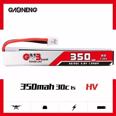 $7.95 • Buy 1s 3.7v LiPo 350mah 30c/60c Battery Mobula Drone Whoop FPV