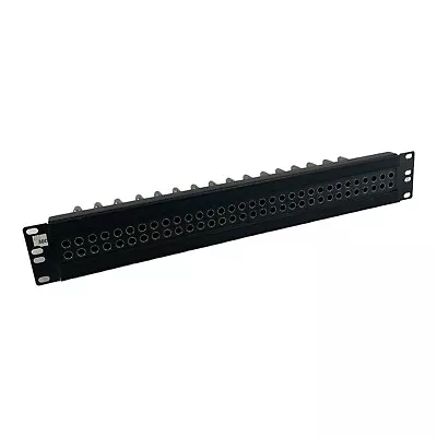 ADC PatchBay  Panel 1RU 2x32 Mid-Size HD Normalled Video Jackfield Terminated • $169.99