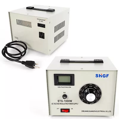 1000W 0-300V Variac Auto Transformer AC Variable Voltage Regulator Power Supply • $110